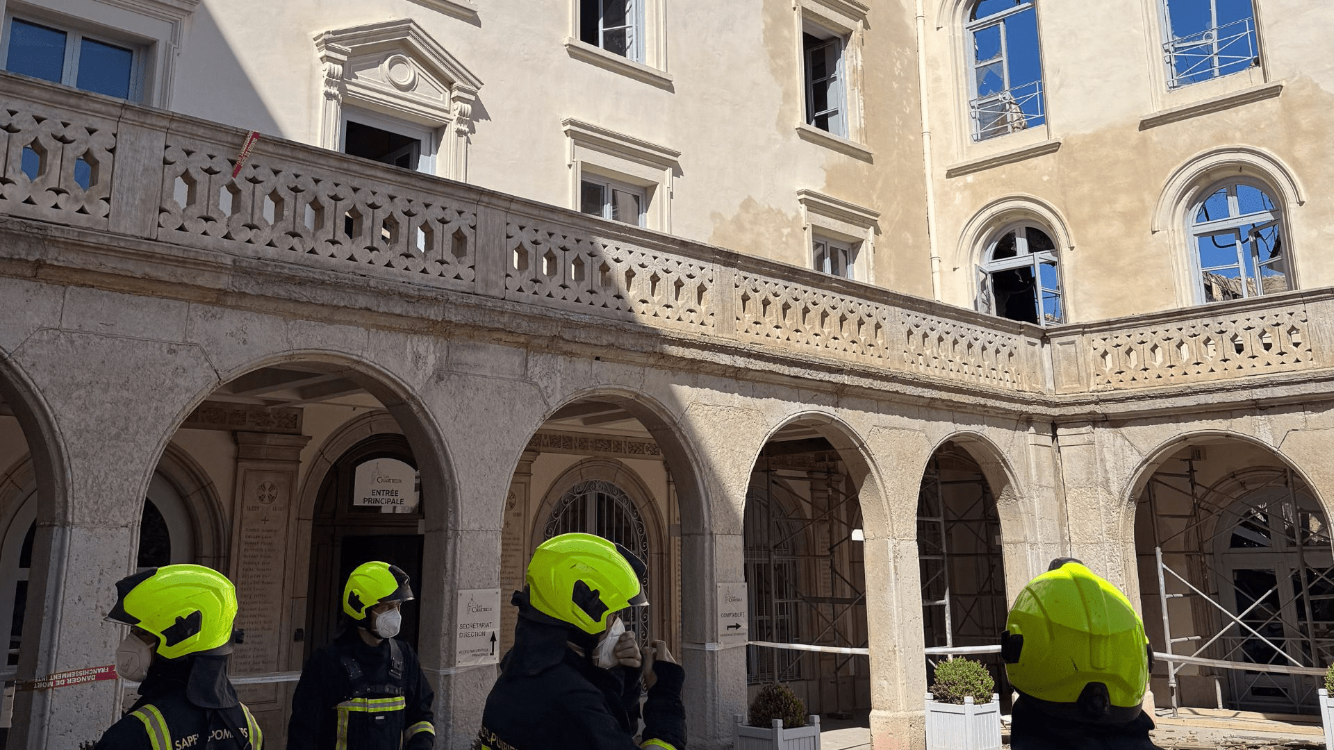 [14 avril 2026] Troisième communication du Supérieur suite à l'incendie qui s'est déclaré dans la nuit du 1er au 2 avril 2026