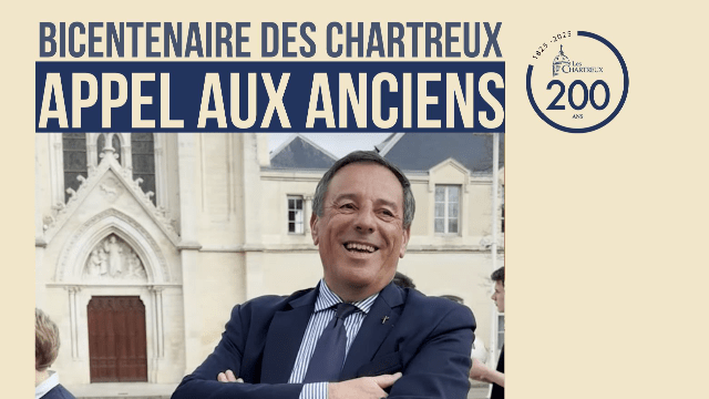 BICENTENAIRE DES CHARTREUX. Appel du père Plessy aux anciens