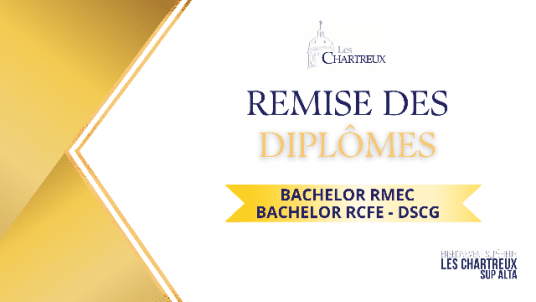 Cérémonie de remise des diplômes du Bachelor RMEC, Bachelor RCFE et DSCG