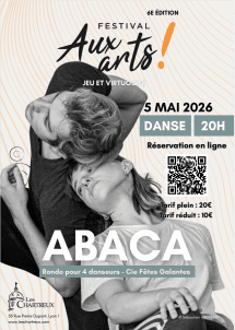 ABACA, rondeau dansé. 6e édition du festival AUX ARTS !